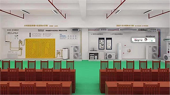 美观大方安全家用空调管槽安装方案